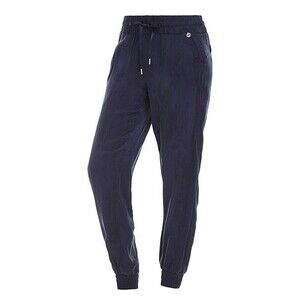 New Womens Lorna Jane BL Dark Blue Pants Run Walk Gym Yoga M Jogger Hoxton Activ